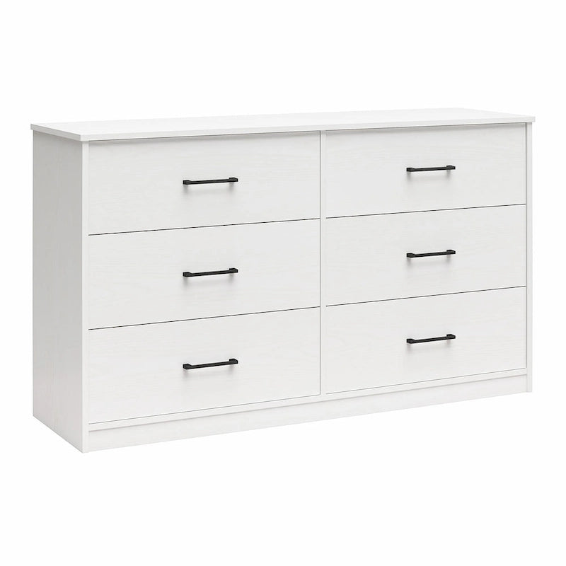 Ameriwood Home BrEZ Build Pearce Wide 6 Drawer Dresser