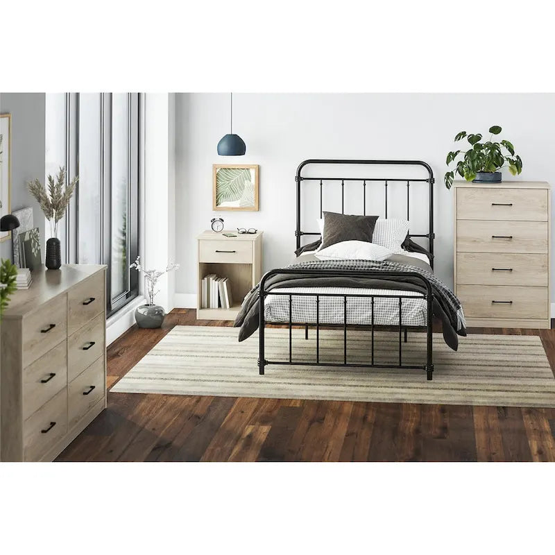 Ameriwood Home BrEZ Build Pearce Wide 6 Drawer Dresser